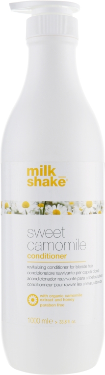 Відновлювальний кондиціонер для світлого волосся - Milk_Shake Sweet Camomile Conditioner — фото N3