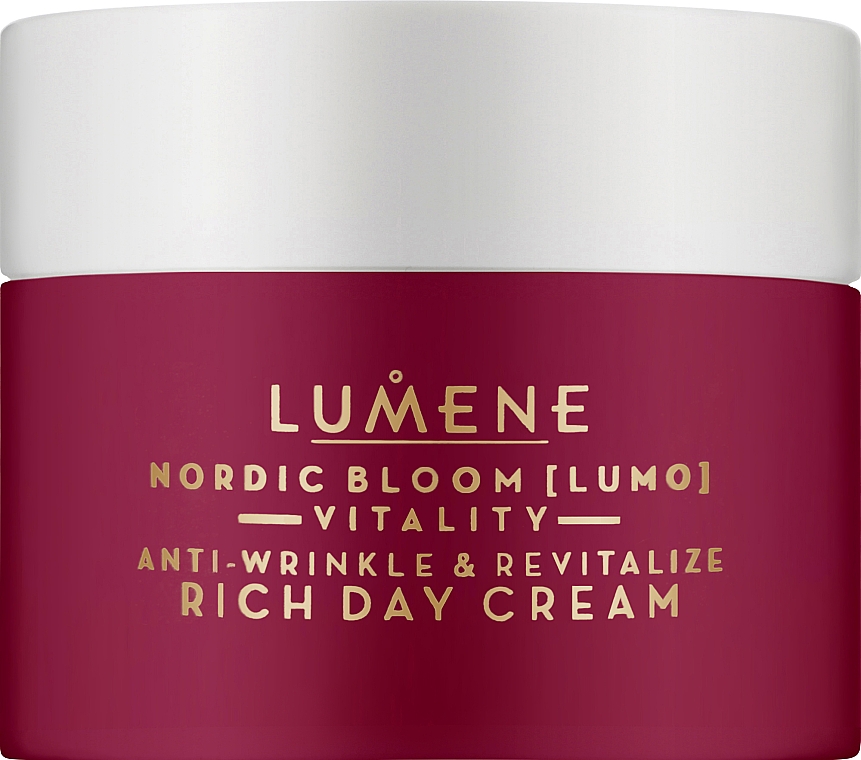 Денний крем проти зморщок - Lumene Nordic Bloom Vitality Anti-Wrinkle & Revitalize Rich Day Cream — фото N1