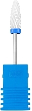 Фреза керамічна "Конус" для зняття гель-лаку, синя - Lewer M 3/32 Flame — фото N1