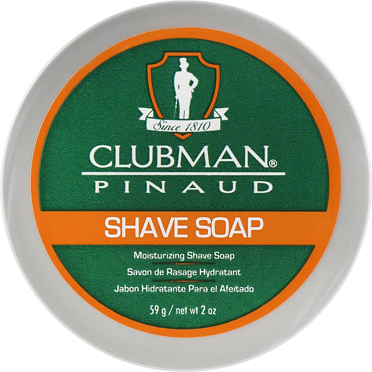 Натуральное мыло для бритья - Clubman Pinaud Shave Soap — фото N2