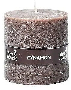 Ароматична свічка "Кориця", 7.5х7.5 см - ProCandle Cinnamon Scent Candle — фото N1