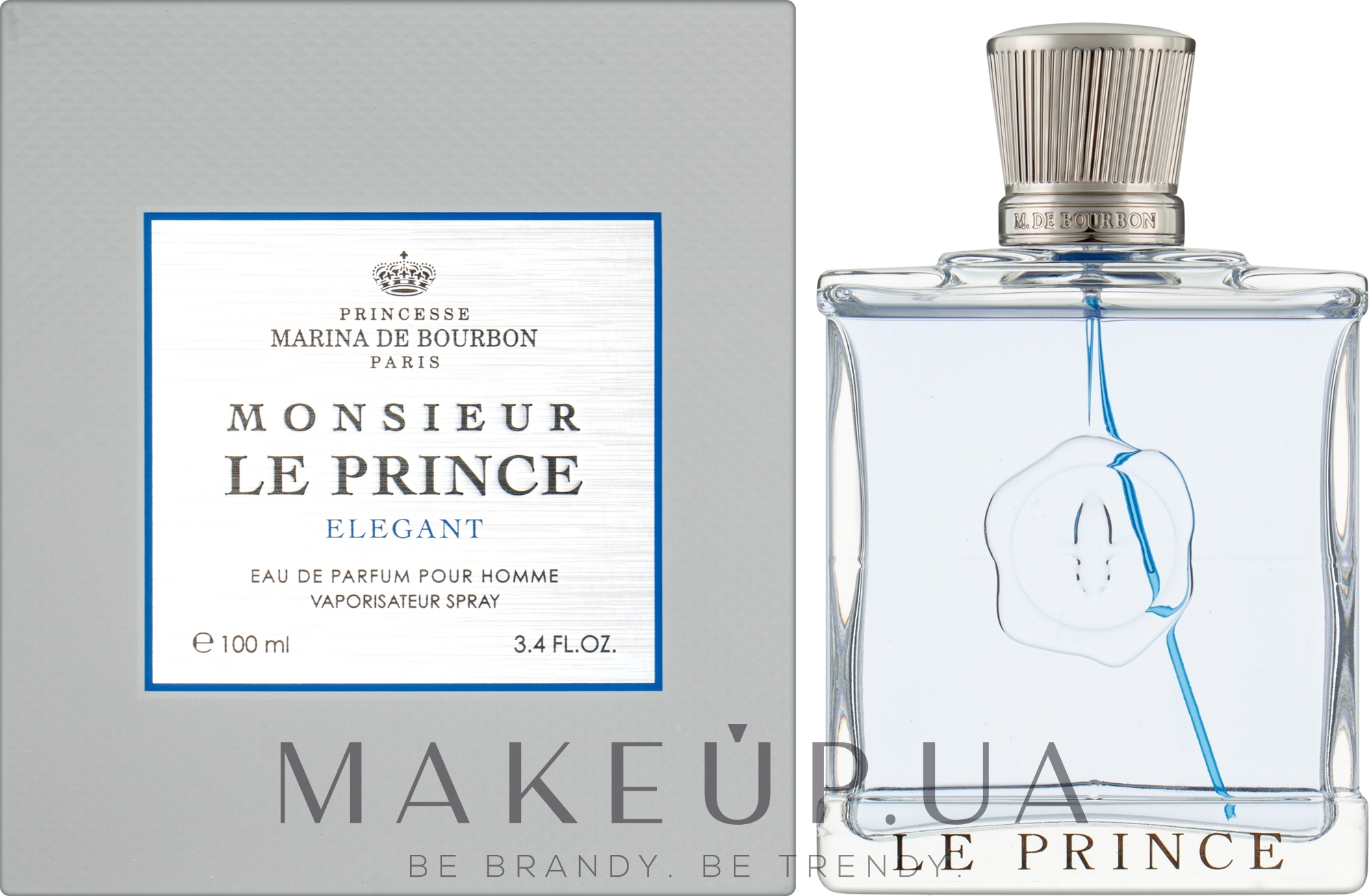 Marina De Bourbon Monsieur Le Prince Elegant - Парфумована вода — фото 100ml