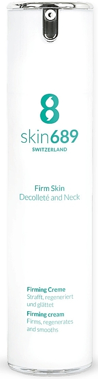 Крем для шеи и зоны декольте - Skin689 Firm Skin Decollete & Neck — фото N1