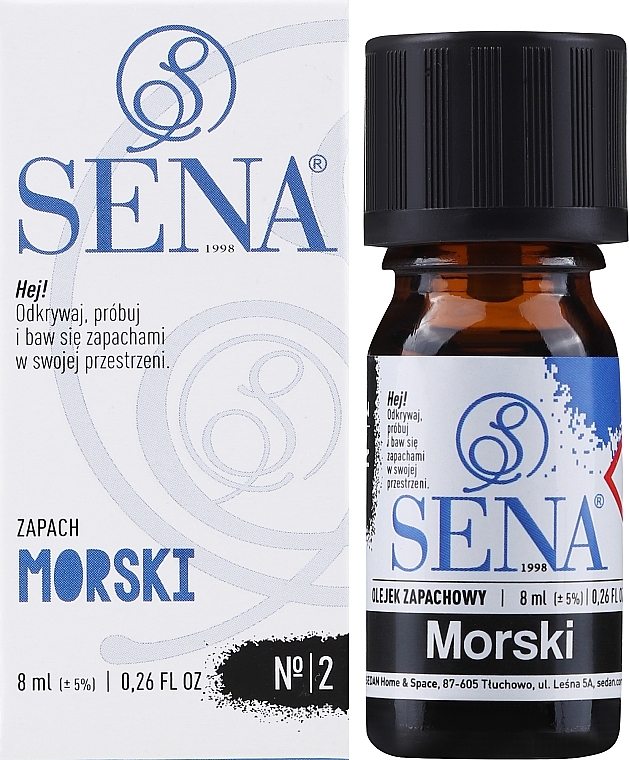 Ароматична олія "Морський аромат" - Sena Aroma Oil №2 Marine — фото N2