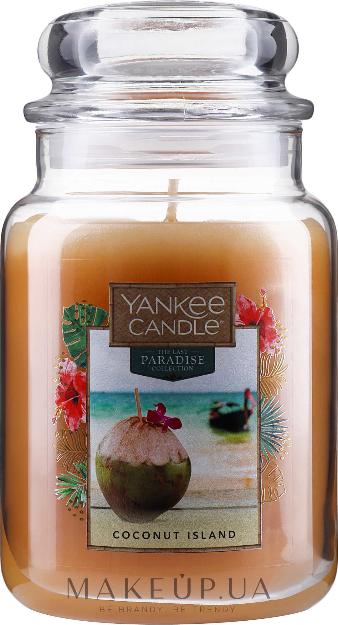 Ароматическая свеча - Yankee Candle Coconut Island — фото 623g