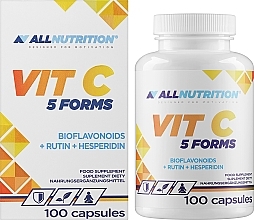 Пищевая добавка «Витамин С в 5 формах» - Allnutrition Vitamin C 5 Forms — фото N2