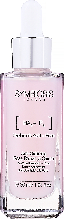 Антиоксидантна сироватка для сяйва обличчя - Symbiosis London Anti-Oxidising Rose Radiance Serum — фото N1