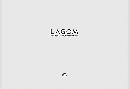 Набір - Lagom Travel Kit (gel/30ml + foam/30ml + toner/20ml + cream/10ml + bag) — фото N1