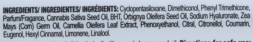 Детокс-еліксир олія для волосся конопляною олією - Abril et Nature CBD Cannabis Oil — фото N3