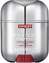 Сонцезахисний стік із комплексом пептидів - Medi Peel Peptide 9 Bio Sun Stick Pro SPF50+ PA+++ — фото N2