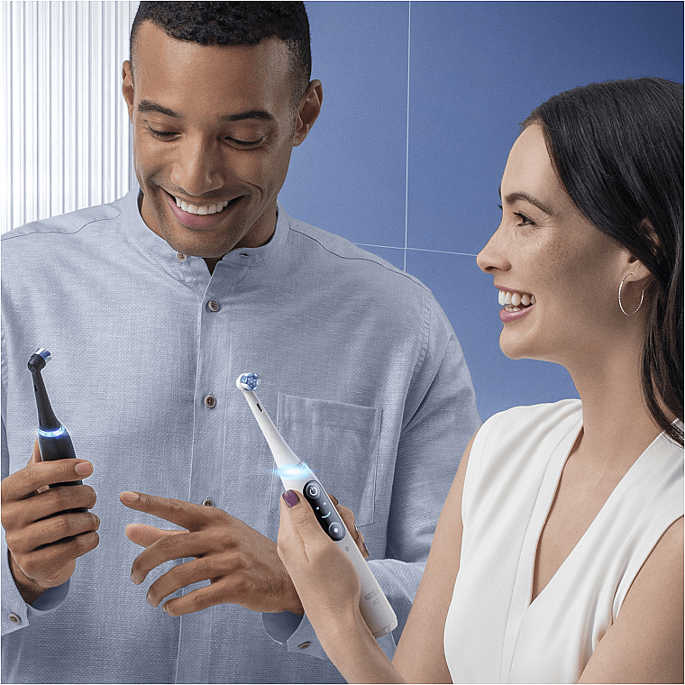 Електрична зубна щітка, біла - Oral-B Braun iO Серія 8 — фото N11