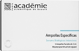 Духи, Парфюмерия, косметика Ампулы для лица с норковым маслом - Academie Ampoules With Mink Oil