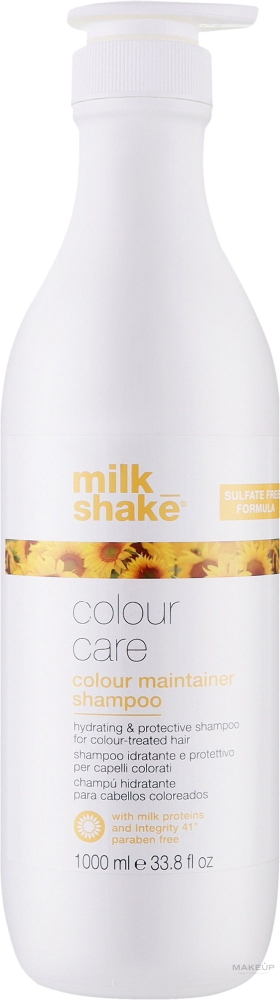 Шампунь для фарбованого волосся без сульфатів - Milk_Shake Color Care Maintainer Shampoo Sulfate Free — фото 1000ml