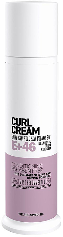 Крем для кучерявого волосся - E+46 Curl Cream — фото N1