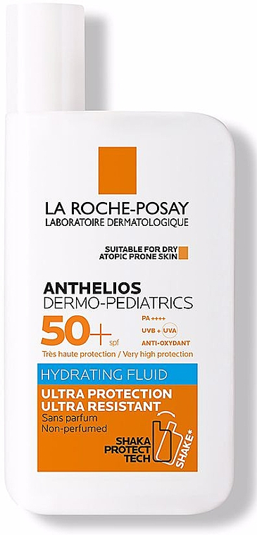 Флюид для тела - La Roche-Posay Anthelios Dermo-Pediatrics SPF50+ Ultra Fluid — фото N1