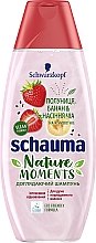 Парфумерія, косметика Шампунь-смузі для дуже пошкодженого волосся "Полуниця, банан і насіння чіа" - Schauma Nature Moments Shampoo