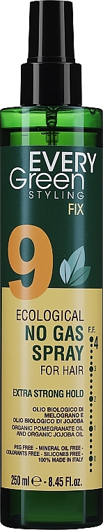 Екологічний спрей-лак без газу - Dikson Every Green Styling Fix Eco Spray No Gas Extra Strong Hold — фото N1