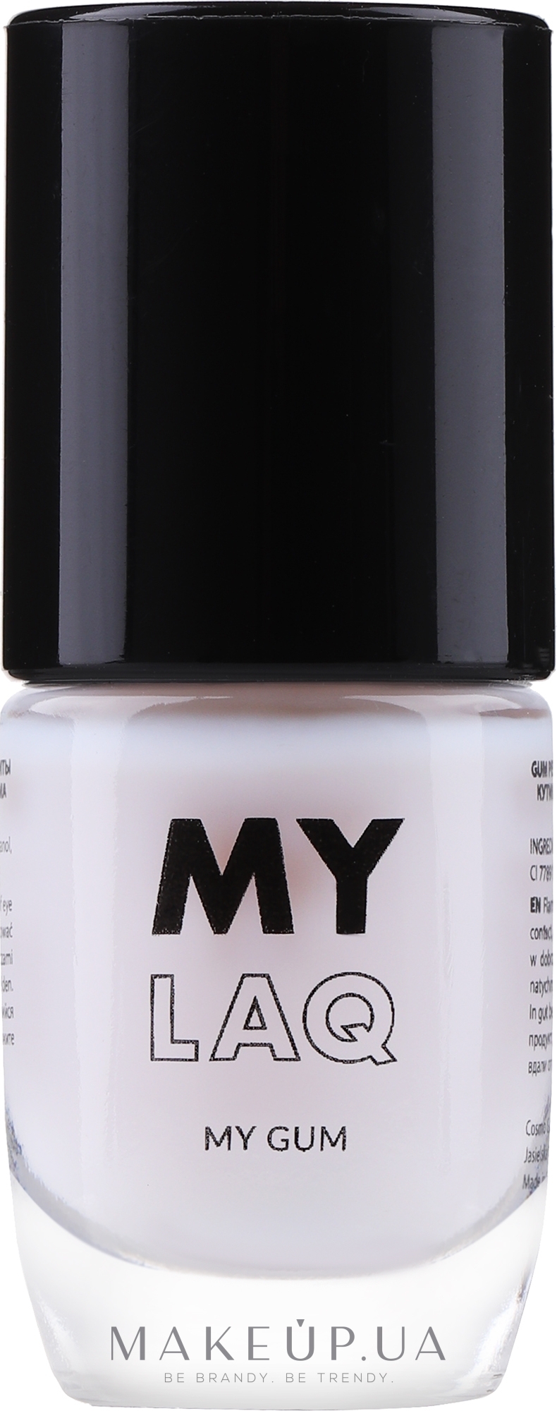 Средство для защиты кутикулы от лака - MylaQ My Gum — фото 5ml