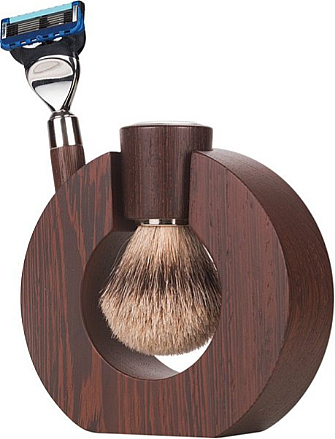 Набір для гоління - Mondial Set (shaving/brush + shaving/mach + box) — фото N1
