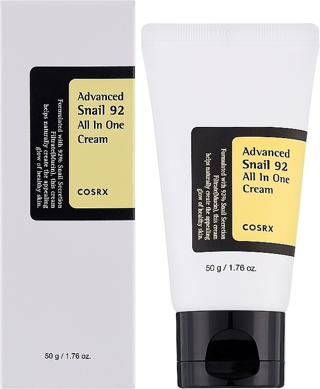 УЦІНКА Равликовий універсальний крем - COSRX Advanced Snail 92 All In One Cream * — фото N2