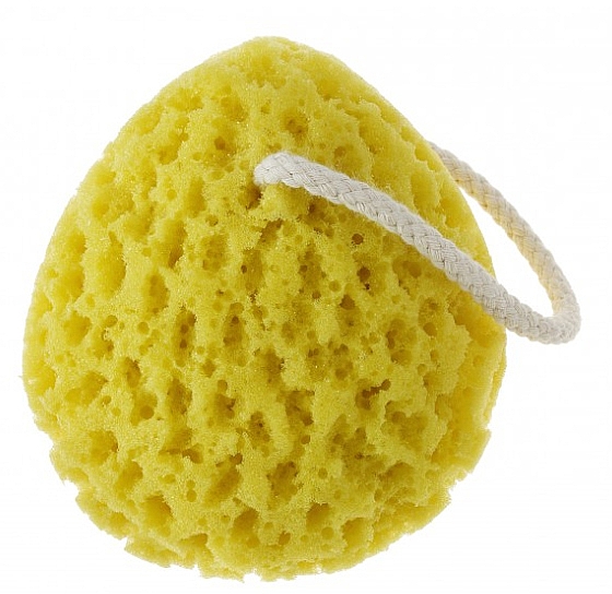 Мочалка банная со шнуром - QVS Egg Bath Luxury Sponge — фото N2