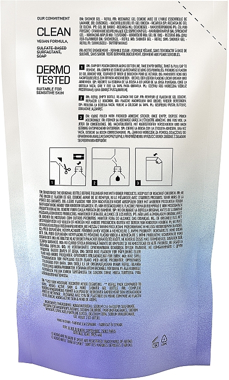 Гель для душу - Adidas Pre-Sleep Calm Shower Gel Refill — фото N2