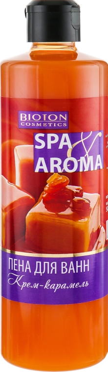 Пена для ванны "Крем-карамель" - Bioton Cosmetics Spa & Aroma