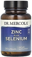 Диетическая добавка "Цинк плюс селен" - Dr. Mercola Zinc Plus Selenium — фото N1