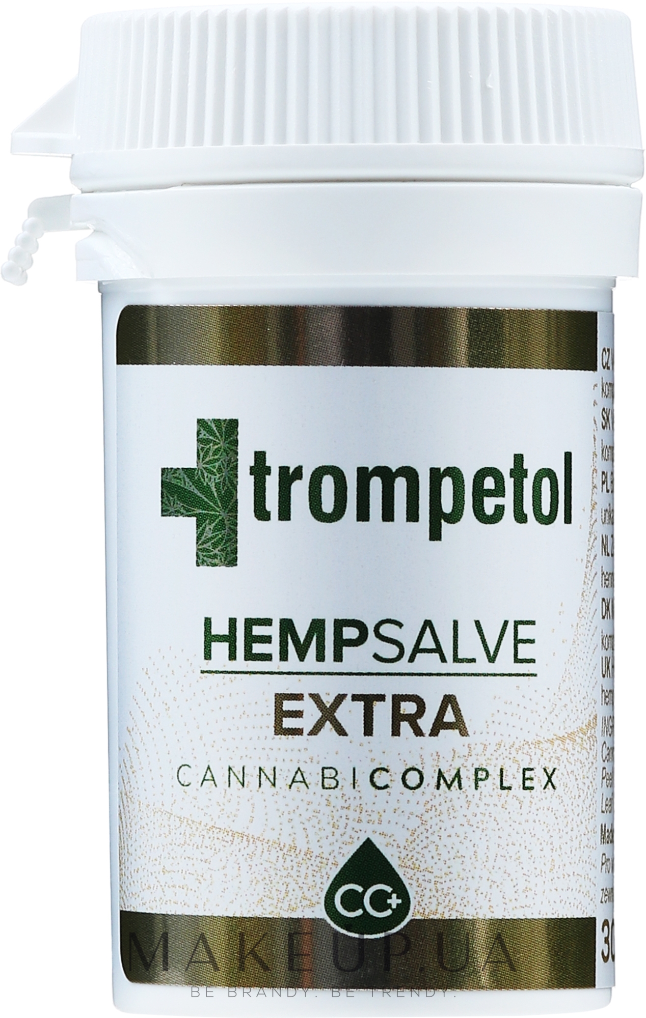 Мазь с экстрактом конопли - Trompetol Hemp Salve Extra — фото 30ml