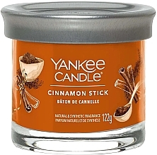 Ароматическая свеча на подставке "Палочки корицы", 1 фитель - Yankee Candle Cinnamon Stick Tumbler — фото N1