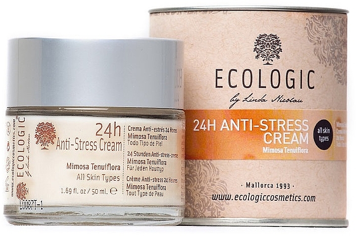 Крем для обличчя - Ecologic Cosmetics Anti-Stress 24h Face Cream — фото N1
