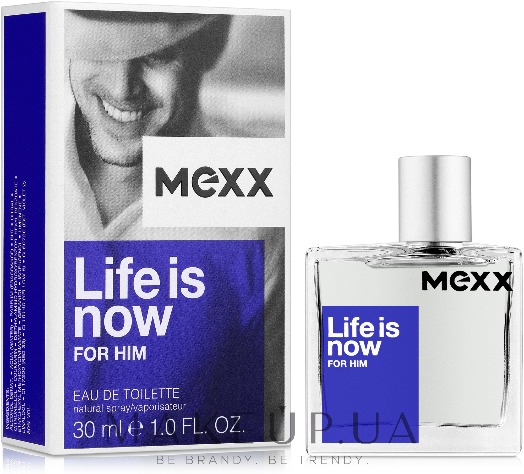 Mexx Life is Now for Him - Туалетная вода — фото 30ml