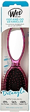 Парфумерія, косметика Щітка для волосся, рожева - Wet Brush Pop & Go Detangler Hair Brush Pink