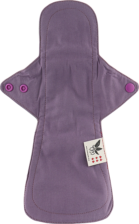 Прокладка для менструации, Ночная, 6 капель, пыльная сирень - Ecotim For Girls — фото N1