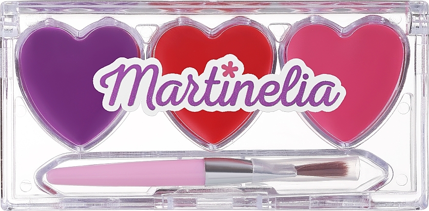 Палетка блисків для губ, мікс 3 - Martinelia Starshine Lip Gloss — фото N1