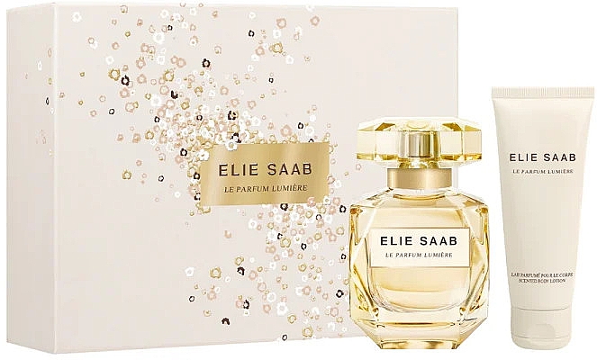 Elie Saab Le Parfum Lumiere - Набор (edp/50ml + b/lot/75ml) — фото N1