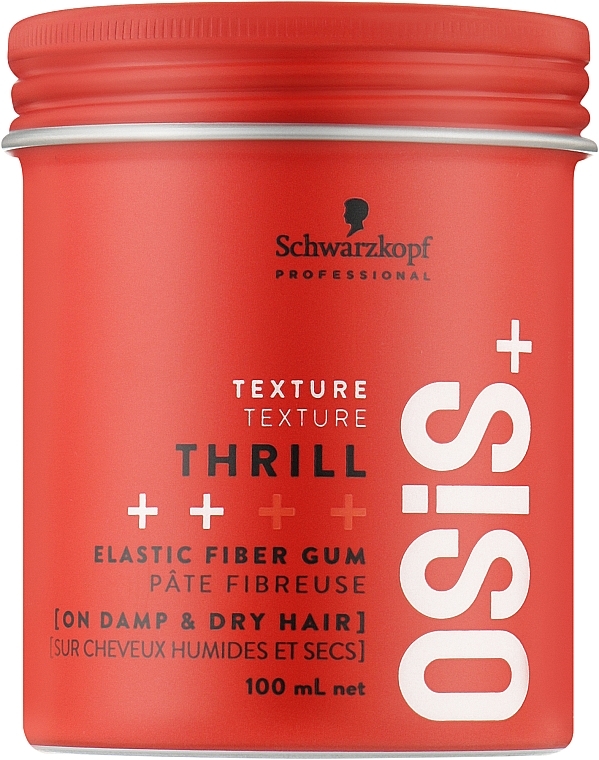 Волокнистий віск для укладання волосся - Schwarzkopf Professional Osis + Thrill Texture Fibre Gum — фото N1