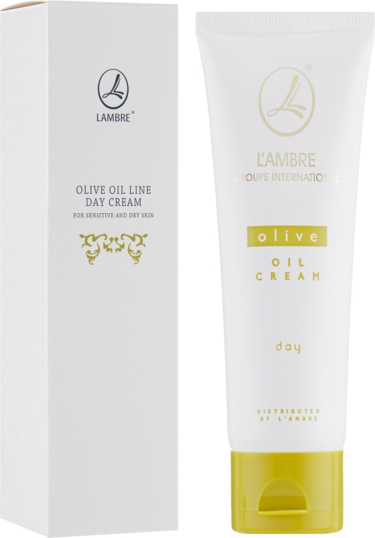 Крем для обличчя, денний - Lambre Olive Oil Line Oil Cream Day — фото N1