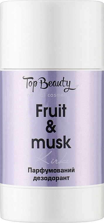 Парфумований дезодорант "Fruit and Musk" - Top Beauty Perfumed Deodorant — фото N1