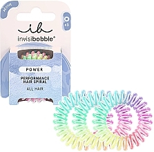Парфумерія, косметика Резинка-браслет для волосся - Invisibobble Power Magic Rainbow Perfomance Hair Spiral