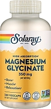 Пищевая добавка "Магний глицинат", 350 мг - Solaray Magnesium Glycinate 350 mg — фото N3