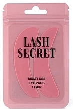 Духи, Парфюмерия, косметика Патчи силиконовые, розовые - Lash Secret Multi-Use Eye Pads