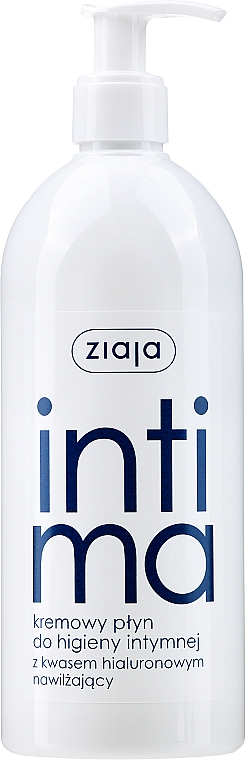 Кремовая жидкость для интимной гигиены с гиалуроновой кислотой - Ziaja Intima — фото N3