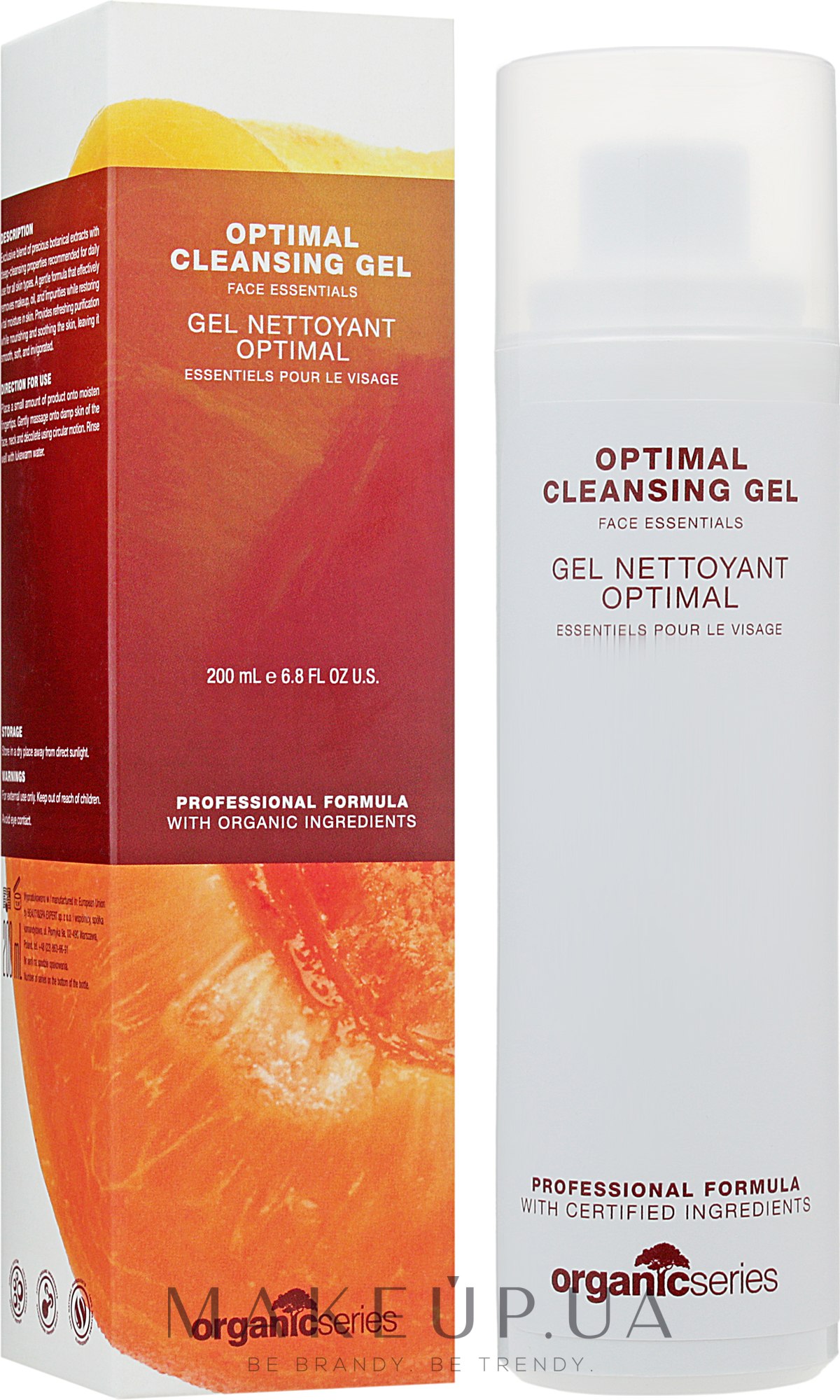 Оптимально очищувальний гель для обличчя - Organic Series Optimal Cleansing Gel — фото 200ml
