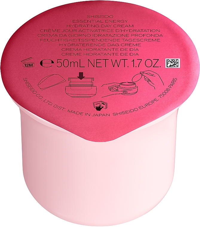 Увлажняющий дневной крем SPF20 для лица - Shiseido Essential Energy Moisture Activating Day Cream SPF20 (Refill) — фото N2