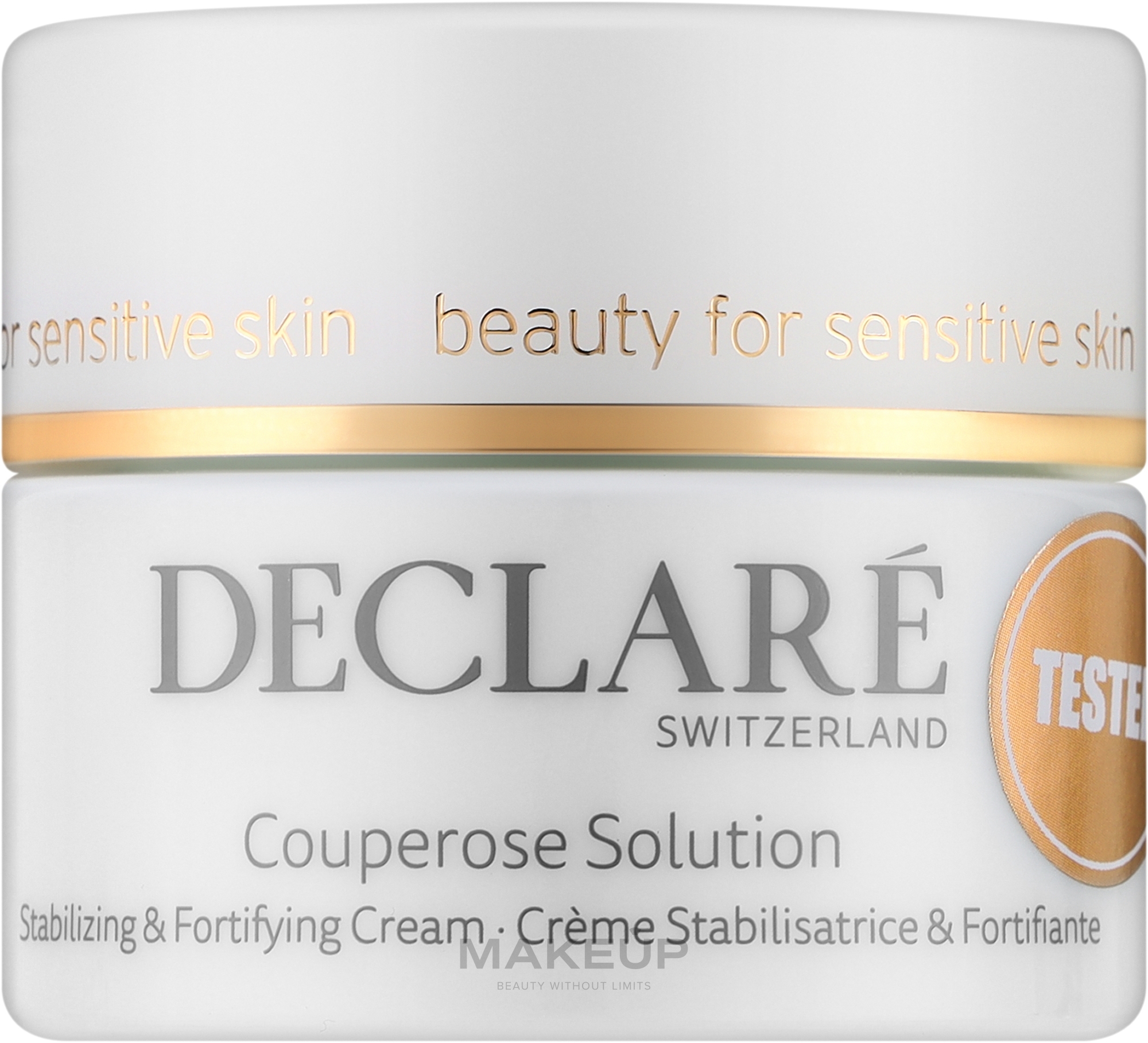 Антикуперозный крем - Declare Couperose Solution Stabilizing & Fortifying Cream (тестер) — фото 50ml