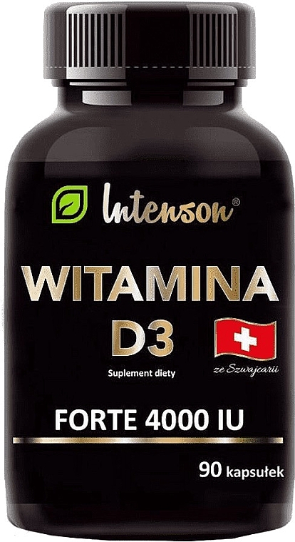 Витамин Д3 4000 IU - Intenson Vitamin D3 — фото N1