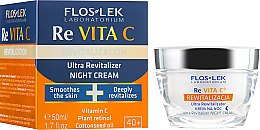 Ультра-регенерирующий ночной крем для лица - Floslek Revita C Ultra Revitalizer Night Cream — фото N2