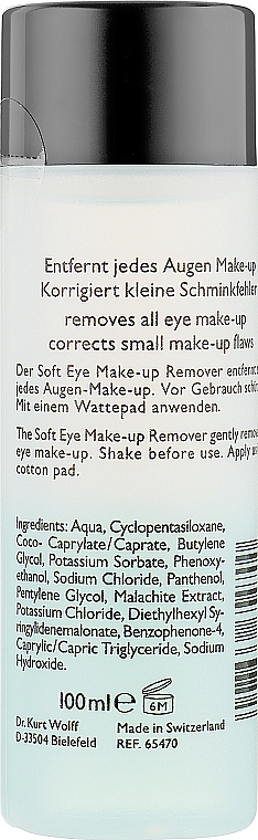 Рідина для м'якого зняття макіяжу - Alcina Eye Make-Up Remover — фото N2