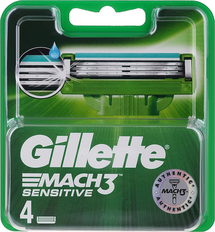 Змінні касети для гоління - Gillette Mach3 Sensitive — фото N7